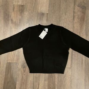 H&M black sweater size S
